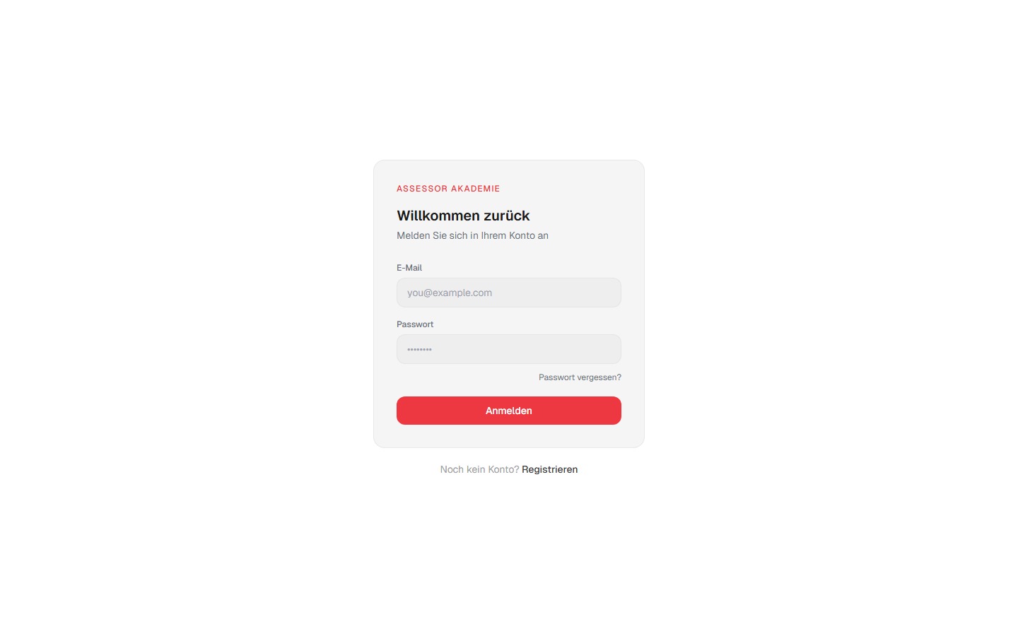 EvoContent Login-Branding